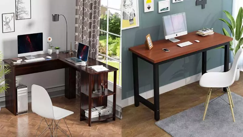 L-shaped Desk vs Straight Desk