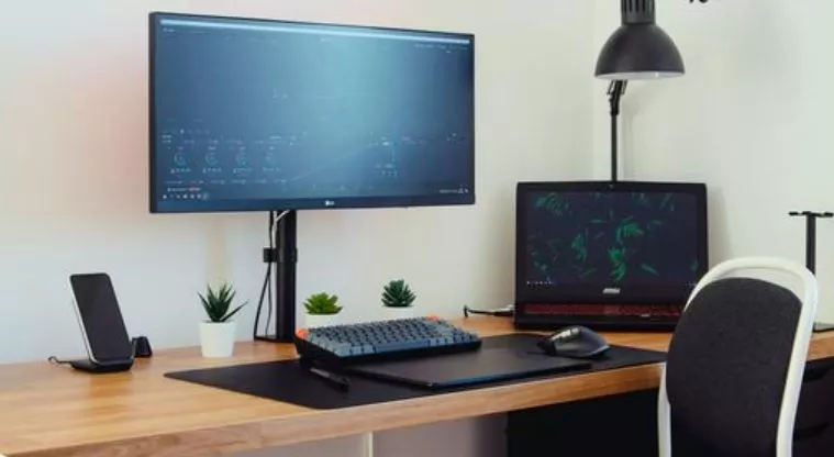 Mount Your Monitors Above the Desk