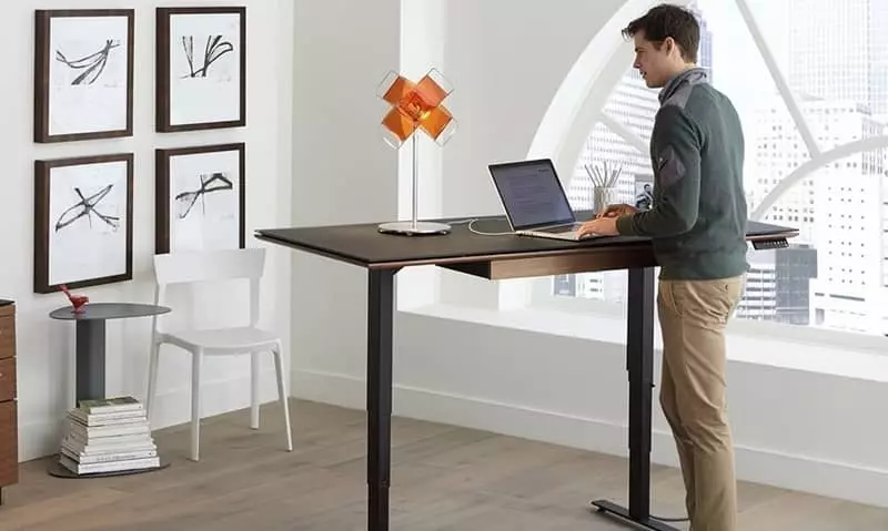 Use Height-Adjustable Standing Desk