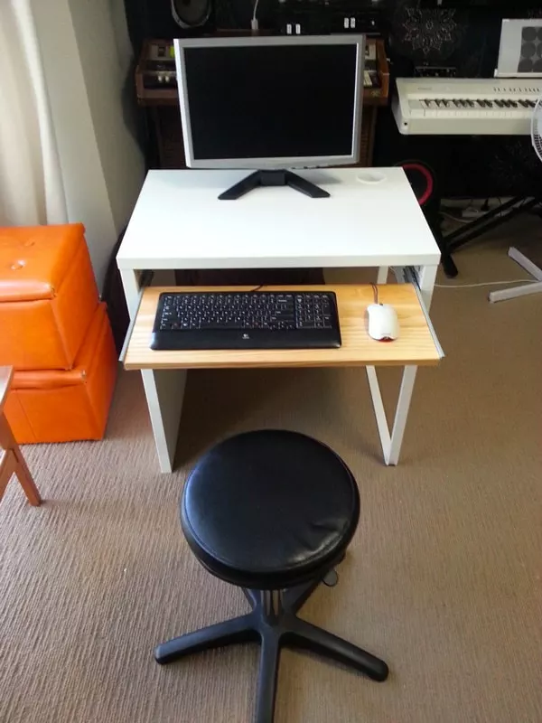 Simple and Easy IKEA Desk Hack
