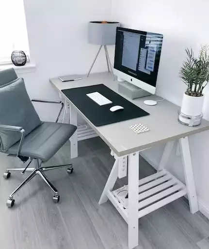 IKEA Hacked Office Desk Setup