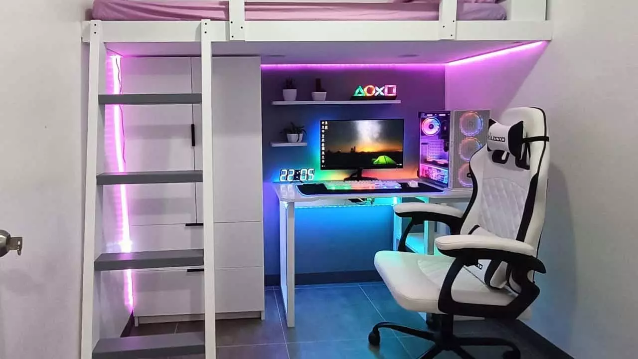 25 Small Bedroom Gaming Room Ideas For Gamers And Streamers